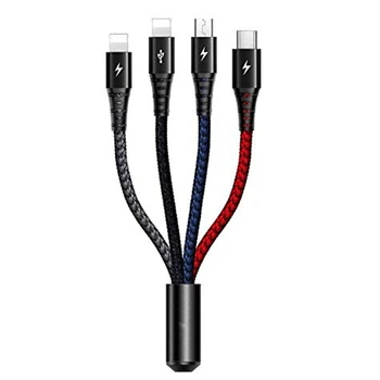 4-In-1 USB Multi-Function Charging Data Transmission Cable, Suitable for Mobile Phones and Tablets
4-In-1 USB Multi-Function Charging Data Transmission Cable, Suitable for Mobile Phones and Tablets