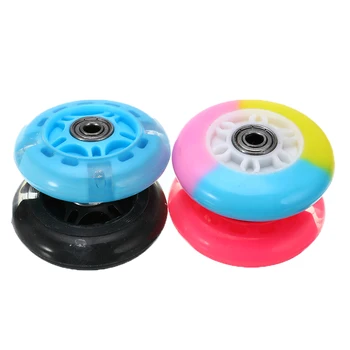 5 colors 80mm skateboard wheels with LED wheel flash light wheel with 2 ABED-7 bearings for mini scooters
5 colors 80mm skateboard wheels with LED wheel flash light wheel with 2 ABED-7 bearings for mini scooters