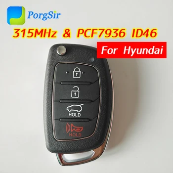 3+1 Button 4 Button 315MHz Filp Remote Control HY20 Key For Hyundai Santa Fe 2013 ~ 2016 WithPCF7936 ID46 Chip FCCID: RFK-HY-SNT
3+1 Button 4 Button 315MHz Filp Remote Control HY20 Key For Hyundai Santa Fe 2013 ~ 2016 WithPCF7936 ID46 Chip FCCID: RFK-HY-SNT