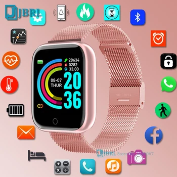 Fashion Smart Watch Women SmartWatch Men Sport Bracelet Heart Rate Monitor Bluetooth Fitness Tracker Watch For Android IOS Clock
Fashion Smart Watch Women SmartWatch Men Sport Bracelet Heart Rate Monitor Bluetooth Fitness Tracker Watch For Android IOS Clock