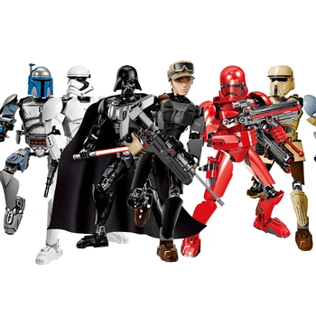 Building Block Star Wars Stormtrooper Darth Vader Kylo Ren Chewbacca Boba Jango Fett General Grievous Action Figure Toy For Kid
Building Block Star Wars Stormtrooper Darth Vader Kylo Ren Chewbacca Boba Jango Fett General Grievous Action Figure Toy For Kid