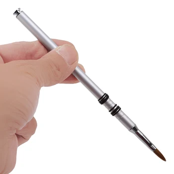 1pc Silver Metal Handle Nail Brushes Manicure Tools Carving Flower Pen Professional Salon Painting Drawing Nail Art Brush Makeup
1pc Silver Metal Handle Nail Brushes Manicure Tools Carving Flower Pen Professional Salon Painting Drawing Nail Art Brush Makeup