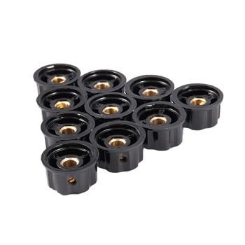 New 20pcs Adjustable Rotate Button Potentiometer Control Knobs 0-100 Scale Sheet,black
New 20pcs Adjustable Rotate Button Potentiometer Control Knobs 0-100 Scale Sheet,black