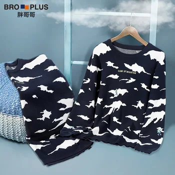 Large Size Sweater 200 Jin Plus-sized Loose Lazy round Neck Embroidered Pullover Lard-Bucket Top
Large Size Sweater 200 Jin Plus-sized Loose Lazy round Neck Embroidered Pullover Lard-Bucket Top