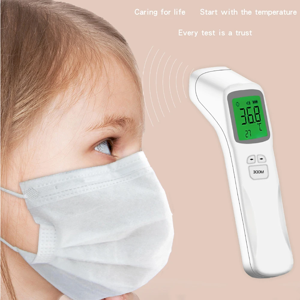 Portable Universal Non-contact Thermometer Forehead Wrist Digital Infrared Thermometer Professional Handheld Thermometer 
Portable Universal Non-contact Thermometer Forehead Wrist Digital Infrared Thermometer Professional Handheld Thermometer