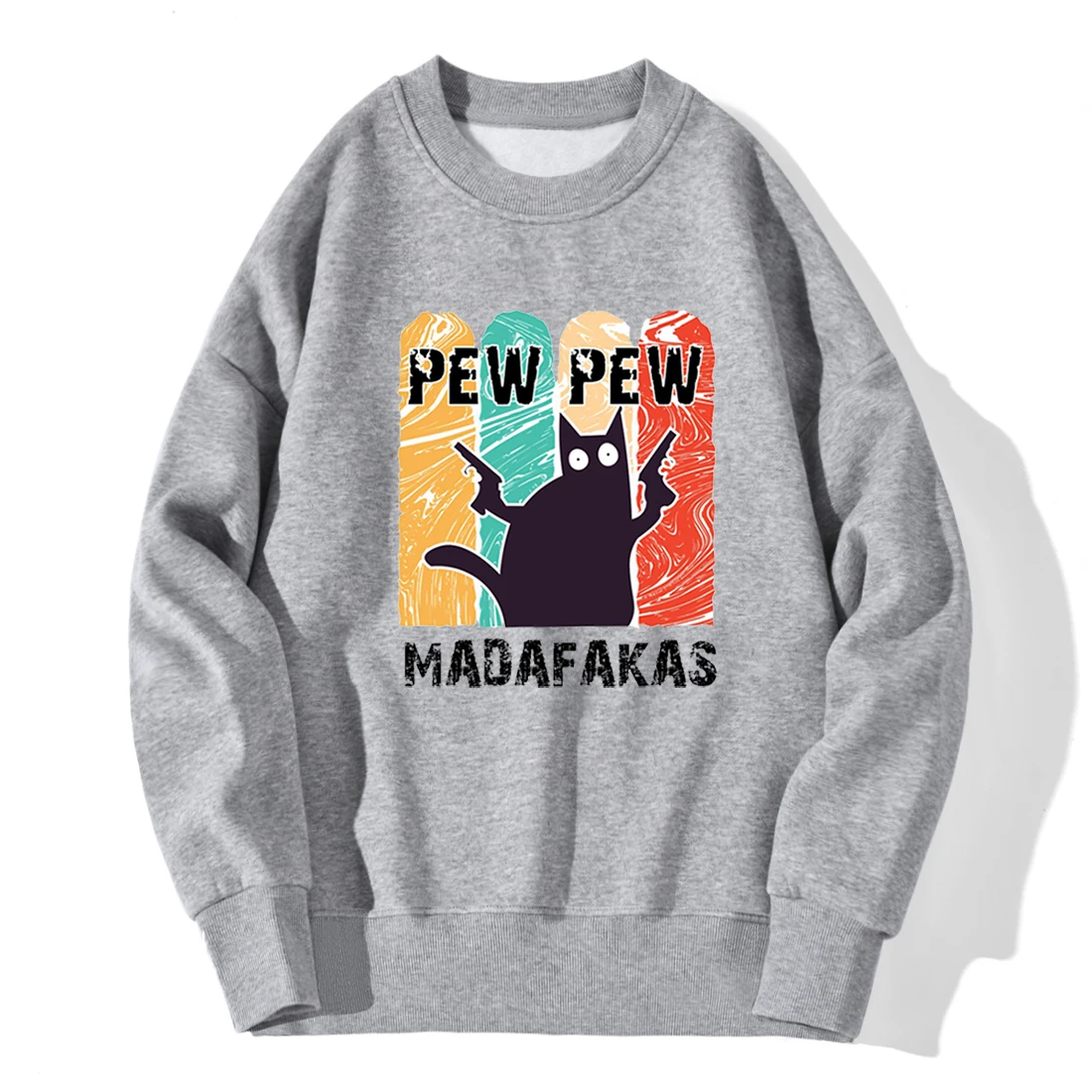 Pew Pew Madafakas Fleece Warm Pullover Homme Long Sleeve Crewneck Sweatshirt Male Winter Soft Breathable Outdoor Casual Clothing
Pew Pew Madafakas Fleece Warm Pullover Homme Long Sleeve Crewneck Sweatshirt Male Winter Soft Breathable Outdoor Casual Clothing