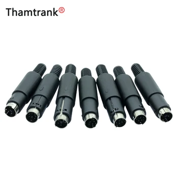 10Pcs Mini 3 4 5 6 7 8 9 Pin Din Male Plug With Plastic Handle Adapter Soldering Cables DIY Connector
10Pcs Mini 3 4 5 6 7 8 9 Pin Din Male Plug With Plastic Handle Adapter Soldering Cables DIY Connector