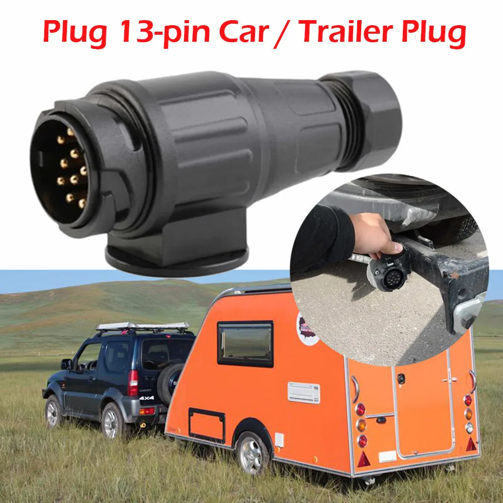 13 Pin Trailer Plug For Car Trailer Car 12V Lighting Lights Caravan Or Towed Article To Connecter trailer caravan accessories
13 Pin Trailer Plug For Car Trailer Car 12V Lighting Lights Caravan Or Towed Article To Connecter trailer caravan accessories