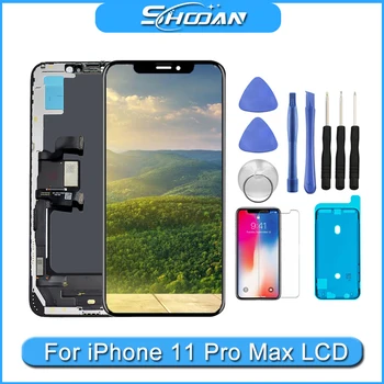 100% Original OLED For iPhone 11 Pro Max OLED OEM Liquid Retina IPS LCD Display Touch Screen Digitizer Assembly Replacement
100% Original OLED For iPhone 11 Pro Max OLED OEM Liquid Retina IPS LCD Display Touch Screen Digitizer Assembly Replacement