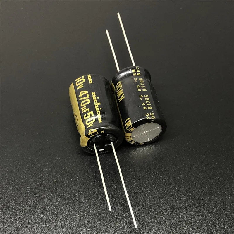 5 шт. 470 мкФ 50 в NICHICON кВт серия 12 5x20 мм 50V470uF HiFi аудио конденсатор | Электронные