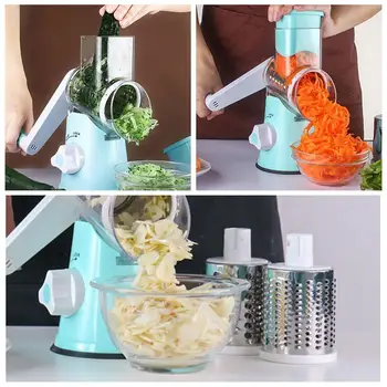 Multi-function Vegetable Grater Hand Cutter Tube For Potato Machine Gadget Shredded Kitchen Three-in-one Manual Carrot I1J8
Multi-function Vegetable Grater Hand Cutter Tube For Potato Machine Gadget Shredded Kitchen Three-in-one Manual Carrot I1J8