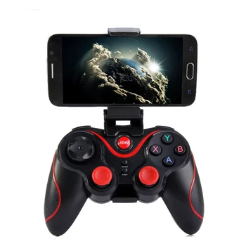 Bluetooth 3.0 Smart Phone Game Controller Wireless Joystick for Android iPhone Tablets PC With Rack
Bluetooth 3.0 Smart Phone Game Controller Wireless Joystick for Android iPhone Tablets PC With Rack