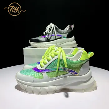 RY-RELAA womens shoes Genuine Leather platform sneakers 2020 fashion Autumn new style women casual shoes ins luxury shoes women 
RY-RELAA womens shoes Genuine Leather platform sneakers 2020 fashion Autumn new style women casual shoes ins luxury shoes women