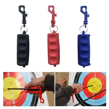 

Silicone Arrow Extract Puller Portable Archery Arrow Puller Hunting Bow Shooting Keychain Archery Arrow Accessories 3 Colors