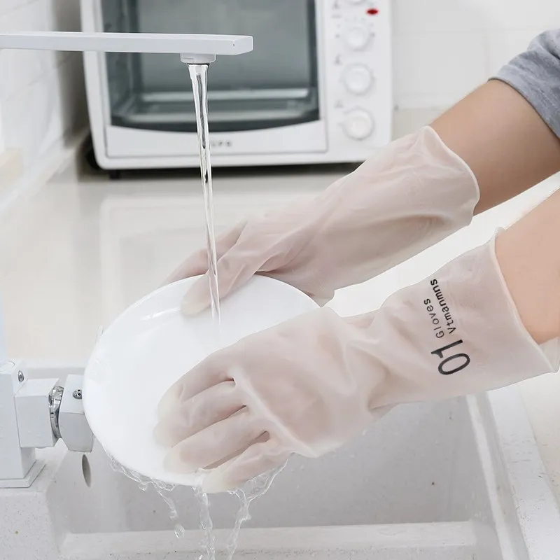 Female waterproof rubber latex dishwashing gloves kitchen durable cleaning housework chores dishwashing tools
Female waterproof rubber latex dishwashing gloves kitchen durable cleaning housework chores dishwashing tools