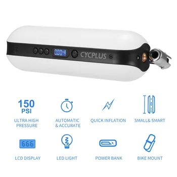 Rechargeable Portable Tire Inflator Electric Pump Digital Gauge LCD Display Emergency LED LightDouble cylinder 12v small tire
Rechargeable Portable Tire Inflator Electric Pump Digital Gauge LCD Display Emergency LED LightDouble cylinder 12v small tire