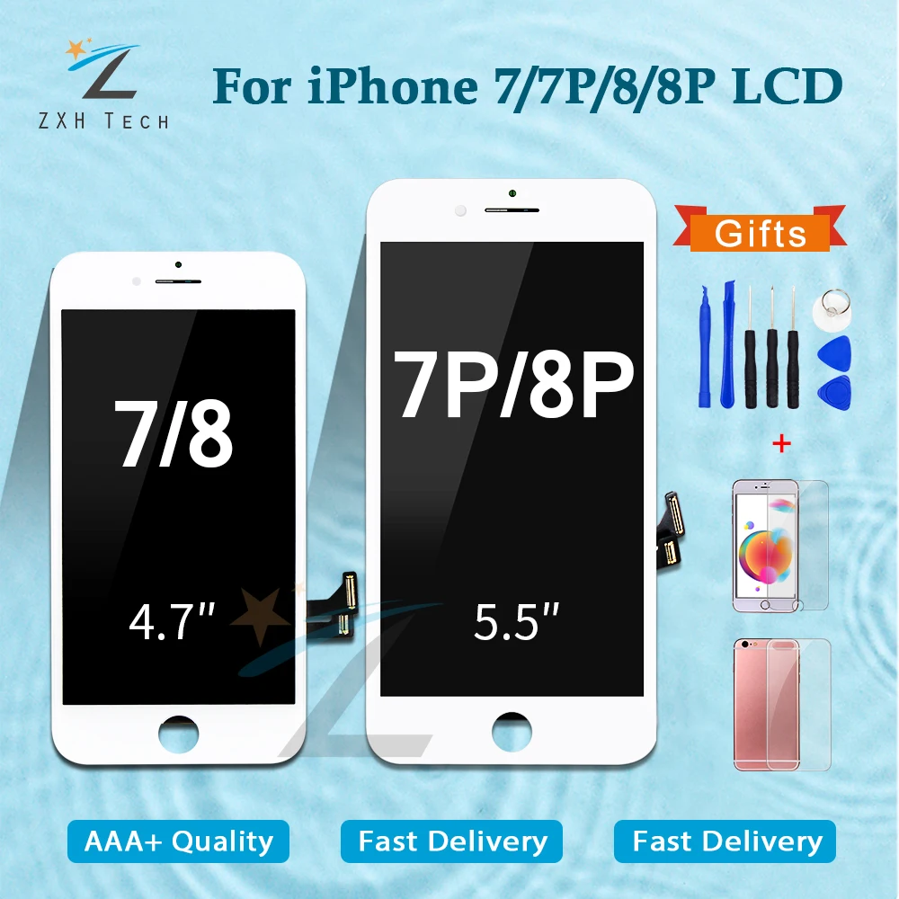 1PCS LCD For iPhone 7 7 Plus 8 8 Plus Pantalla LCD Display Touch Screen Digitizer Assembly Replacement Good 3D Touch Free Ship
1PCS LCD For iPhone 7 7 Plus 8 8 Plus Pantalla LCD Display Touch Screen Digitizer Assembly Replacement Good 3D Touch Free Ship