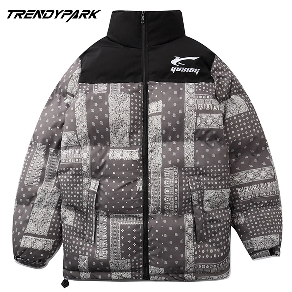 Vintage Paisley Print Men's Winter Warm Jacket Coat Heated Padded Puffer Jacket Zipper Oversize Male Women Parka Men's Clothing
Vintage Paisley Print Men's Winter Warm Jacket Coat Heated Padded Puffer Jacket Zipper Oversize Male Women Parka Men's Clothing