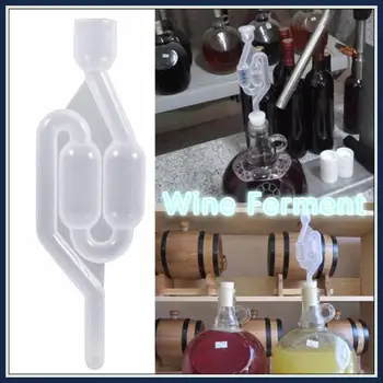 Plastic One-way Wine Vent Air Lock Beer Brewing Fermentation Check Valve Air Lock Water Seal Home Winemaking Exhaust Valve Boxes
Plastic One-way Wine Vent Air Lock Beer Brewing Fermentation Check Valve Air Lock Water Seal Home Winemaking Exhaust Valve Boxes