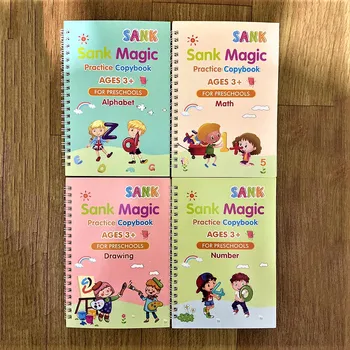 Magic Writing Paste Magic Calligraphy Handwriting Copybook Set Writing Board Tracing Book for Kid Calligraphic Letter Writing
Magic Writing Paste Magic Calligraphy Handwriting Copybook Set Writing Board Tracing Book for Kid Calligraphic Letter Writing