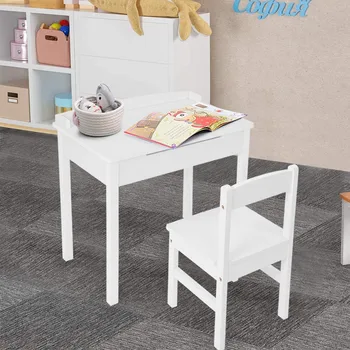 Modern and simple children's learning and playing tables+chairs selected children's activities art desk with reading storage U
Modern and simple children's learning and playing tables+chairs selected children's activities art desk with reading storage U