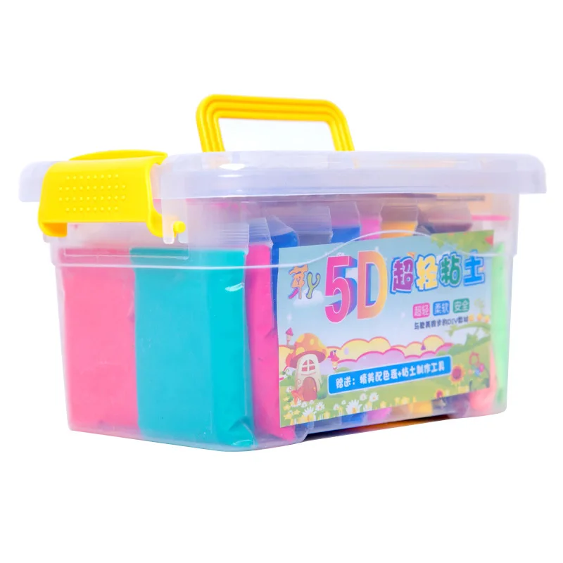 Ultra-Light Clay 24 Color Hand-made Colored Clay chao qing ni CHILDREN'S Suit Plasticene 12 Color 36 Color Colorful Box Emotiona
Ultra-Light Clay 24 Color Hand-made Colored Clay chao qing ni CHILDREN'S Suit Plasticene 12 Color 36 Color Colorful Box Emotiona