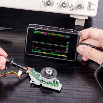 Digital Ultralight Oscilloscope USB Rechargeable Handheld Oscilloscope Kit of Analog Bandwidth With Built-in Lithium Battery
Digital Ultralight Oscilloscope USB Rechargeable Handheld Oscilloscope Kit of Analog Bandwidth With Built-in Lithium Battery