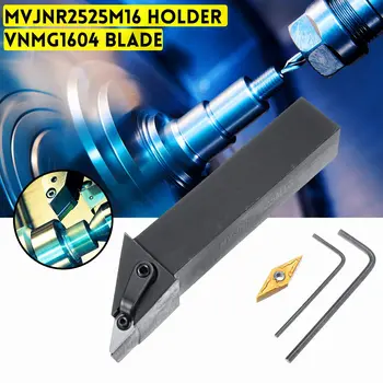 MVJNR2525M16 Turning Tool Holder 150mm 93 degree Right Cylindrical Metal Lathe Lathe Machine CNC Turning Tools VNMG1604 Insert
MVJNR2525M16 Turning Tool Holder 150mm 93 degree Right Cylindrical Metal Lathe Lathe Machine CNC Turning Tools VNMG1604 Insert