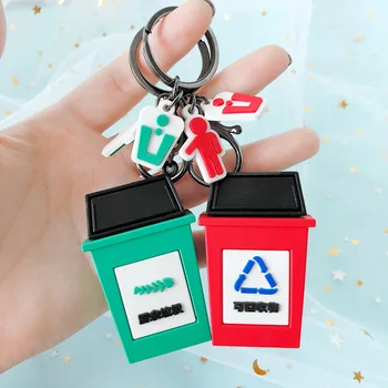 Classification Trash Can Key Chain Pendant Men And Women Bag Key Chain Car Hanging Key Chains Jewelry Creative Gift Wholesale
Classification Trash Can Key Chain Pendant Men And Women Bag Key Chain Car Hanging Key Chains Jewelry Creative Gift Wholesale