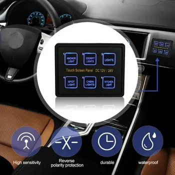 High sensitivity Switch panel Accessories Marine Car Truck RV Touch Screen Boat
High sensitivity Switch panel Accessories Marine Car Truck RV Touch Screen Boat