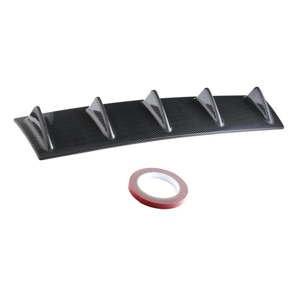 Car Body Kit Rear Bumper Lip Chassis Spoiler Shark Fin Diffuser Decoration Cool Design Car Body Kit Rear Bumper Lip Chassis Spoiler Shark Fin Diffuser Decoration Cool Design