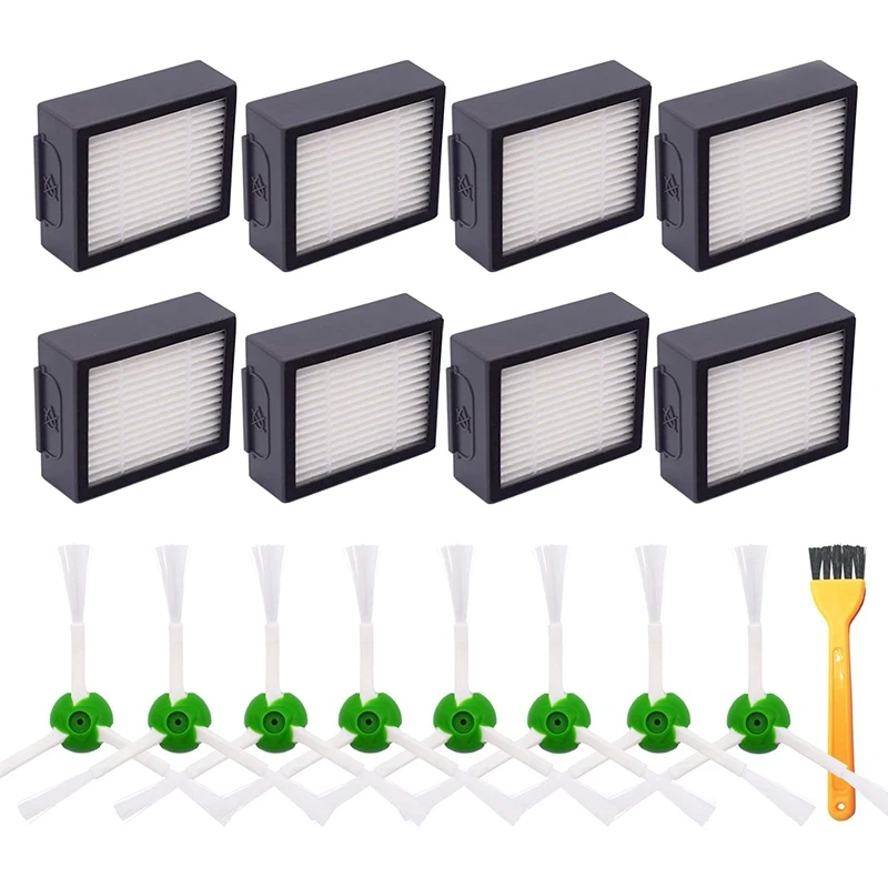 Replacement Parts Kit Multi-Surface Brush Filter Side Brush Accessory Kit Compatible IRobot Roomba I7 E5 E6 Series Vacuum Cleane
Replacement Parts Kit Multi-Surface Brush Filter Side Brush Accessory Kit Compatible IRobot Roomba I7 E5 E6 Series Vacuum Cleane