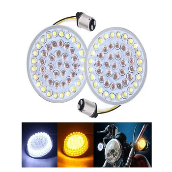 Universal LED Motorcycle Round Front Rear Turn Signal Indicator Light 12V For Harley
Universal LED Motorcycle Round Front Rear Turn Signal Indicator Light 12V For Harley