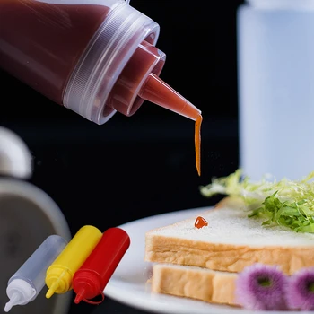 5/7/8/12oz Sauce Vinegar Oil Ketchup Gravy Cruet Kitchen Accessories Gravy Boat Plastic Condiment Dispenser Squeeze Bottle
5/7/8/12oz Sauce Vinegar Oil Ketchup Gravy Cruet Kitchen Accessories Gravy Boat Plastic Condiment Dispenser Squeeze Bottle