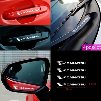 4pcs Car Rearview Mirror Stickers Door handle decals For Daihatsu Terios Sirion YRV Charade Feroza Mira Rocky Accessories decor
4pcs Car Rearview Mirror Stickers Door handle decals For Daihatsu Terios Sirion YRV Charade Feroza Mira Rocky Accessories decor