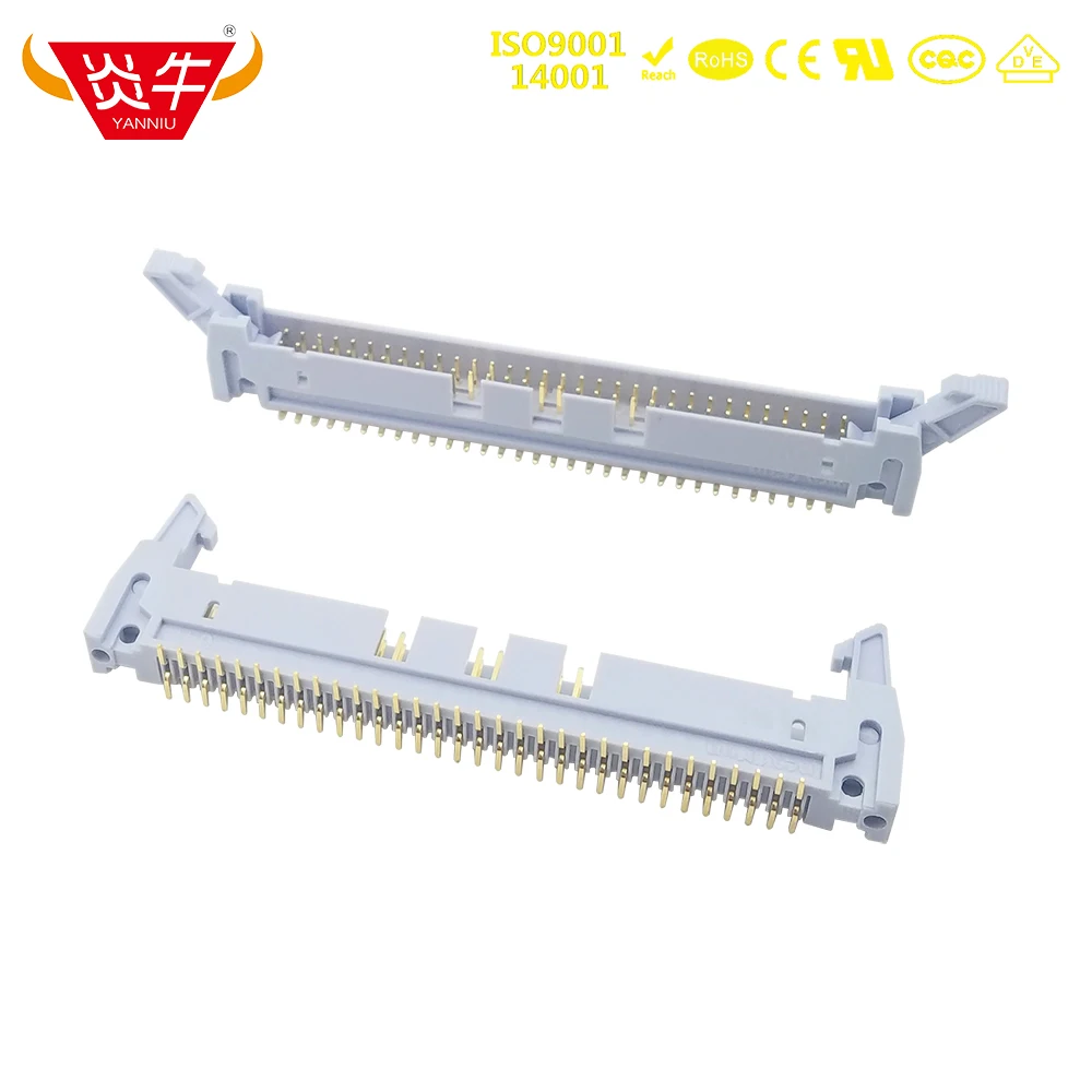 DC2 64P 2*32P двойной ряд SMT SMD разъем IDC розетка коробка 2,54 мм Шаг эжектор заголовок прямой контакт разъема с золотым напылением 3U UL94V-0
DC2 64P 2*32P двойной ряд SMT SMD разъем IDC розетка коробка 2,54 мм Шаг эжектор заголовок прямой контакт разъема с золотым напылением 3U UL94V-0