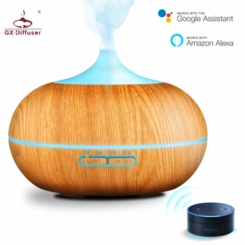 GX.Diffuser 300ML Wi-Fi Smart Aromatherapy Diffuser Voice Control Electric Humidifier Oil Aroma Diffuser works with Amazon Alexa
GX.Diffuser 300ML Wi-Fi Smart Aromatherapy Diffuser Voice Control Electric Humidifier Oil Aroma Diffuser works with Amazon Alexa