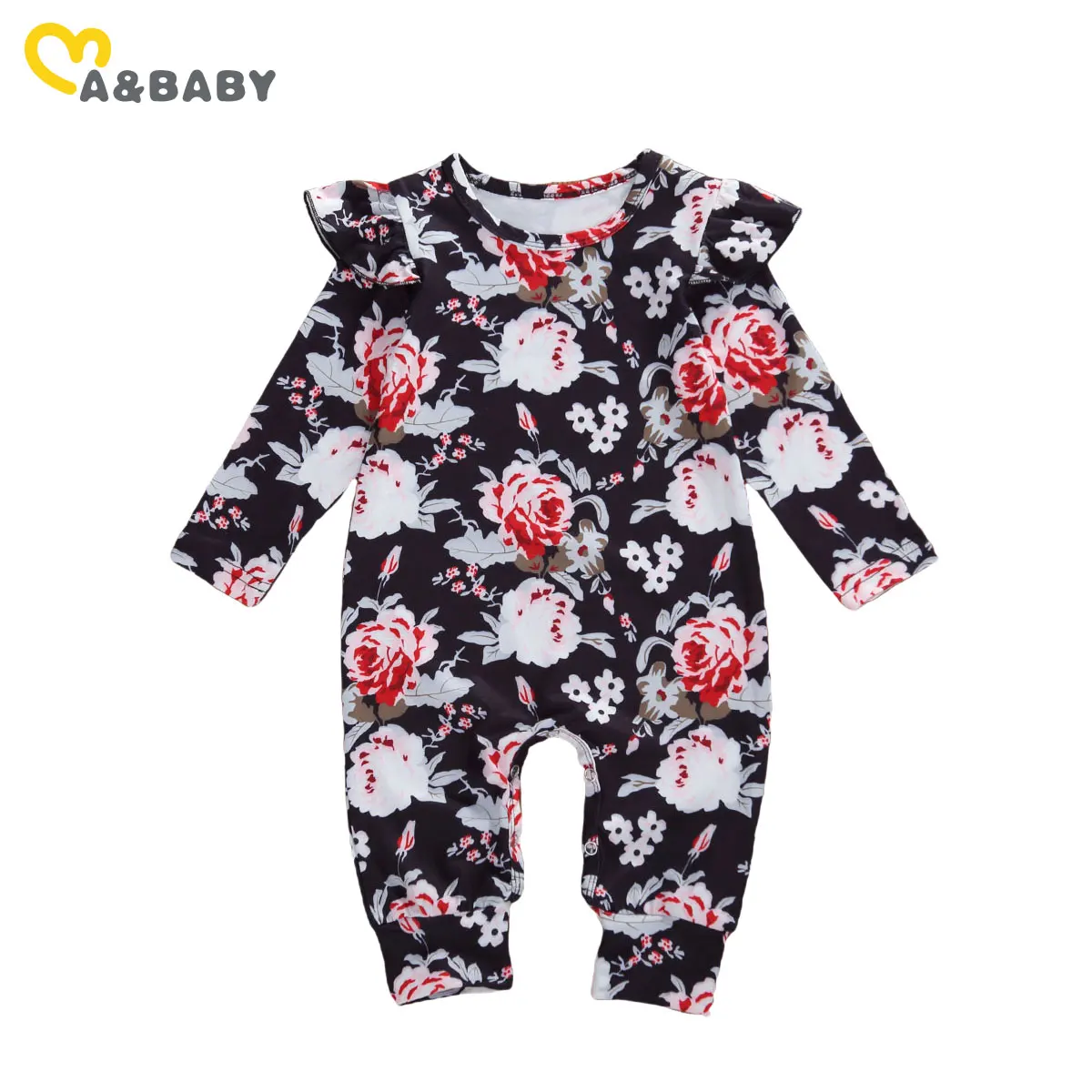 Ma&Baby 0-18M Flower Newborn Infant Baby Girl Romper Ruffles Long Sleeve Jumpsuit Autumn Spring Baby Girls Clothing
Ma&Baby 0-18M Flower Newborn Infant Baby Girl Romper Ruffles Long Sleeve Jumpsuit Autumn Spring Baby Girls Clothing