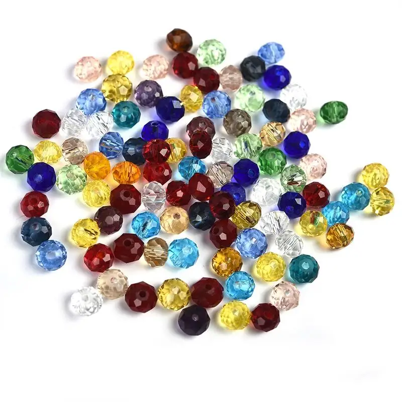 4*6mm Czech Loose Rondelle Crystal Beads For Jewelry Making Diy Needlework AB Color Spacer Faceted Glass Beads Wholesale
4*6mm Czech Loose Rondelle Crystal Beads For Jewelry Making Diy Needlework AB Color Spacer Faceted Glass Beads Wholesale