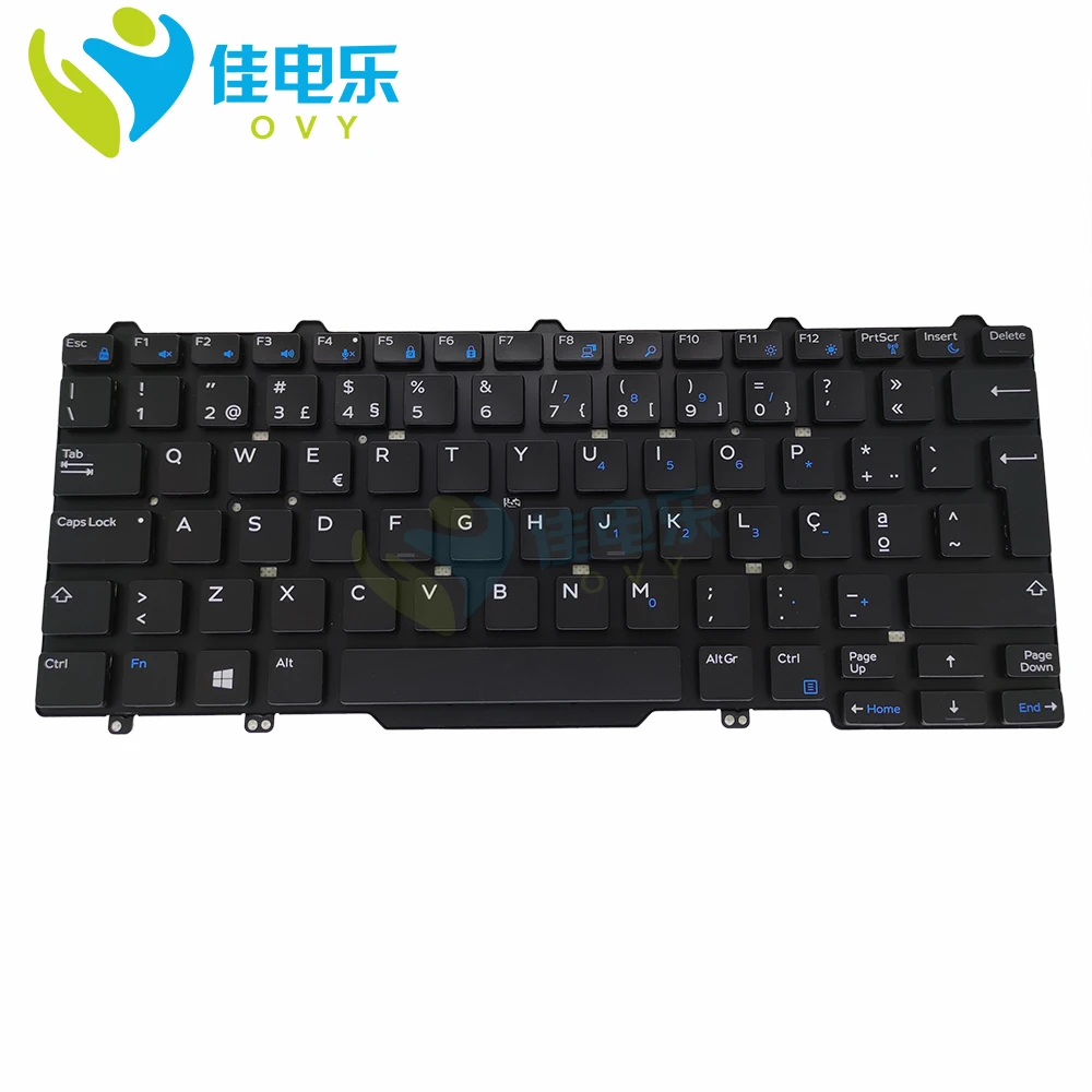 PO 0G4N3W Replacement Keyboards for Dell latitude 13 3340 E7470 E7450 Portuguese G4N3W black notebook keyboard blue keys Genuine
PO 0G4N3W Replacement Keyboards for Dell latitude 13 3340 E7470 E7450 Portuguese G4N3W black notebook keyboard blue keys Genuine