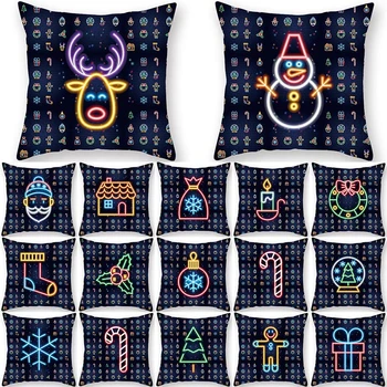 1Pcs Christmas Tree Deer Santa Claus Colorful Pattern 45*45cm Polyester Cushion Cover Decorative Sofa Car Home Pillowcover 40983
1Pcs Christmas Tree Deer Santa Claus Colorful Pattern 45*45cm Polyester Cushion Cover Decorative Sofa Car Home Pillowcover 40983