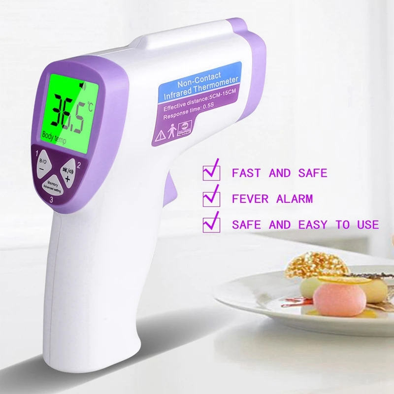 2020 Baby Thermometer Infrared Digital LCD Body Measurement Forehead Ear Non-Contact Adult Body Fever IR Children
2020 Baby Thermometer Infrared Digital LCD Body Measurement Forehead Ear Non-Contact Adult Body Fever IR Children