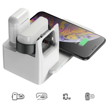 Wireless Charger 3 In 1 Desktop Fast Charger Stand For Mobile Phones Smartwatch And Headphones Accessories Charging Dock Holder
Wireless Charger 3 In 1 Desktop Fast Charger Stand For Mobile Phones Smartwatch And Headphones Accessories Charging Dock Holder