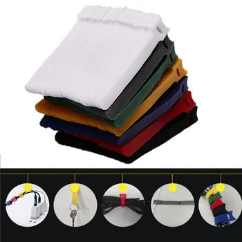 50Pcs Reusable Wire Winder Nylon Cable Organizer Cable Clip Earphone Mouse Cord Holder Cable Management
50Pcs Reusable Wire Winder Nylon Cable Organizer Cable Clip Earphone Mouse Cord Holder Cable Management