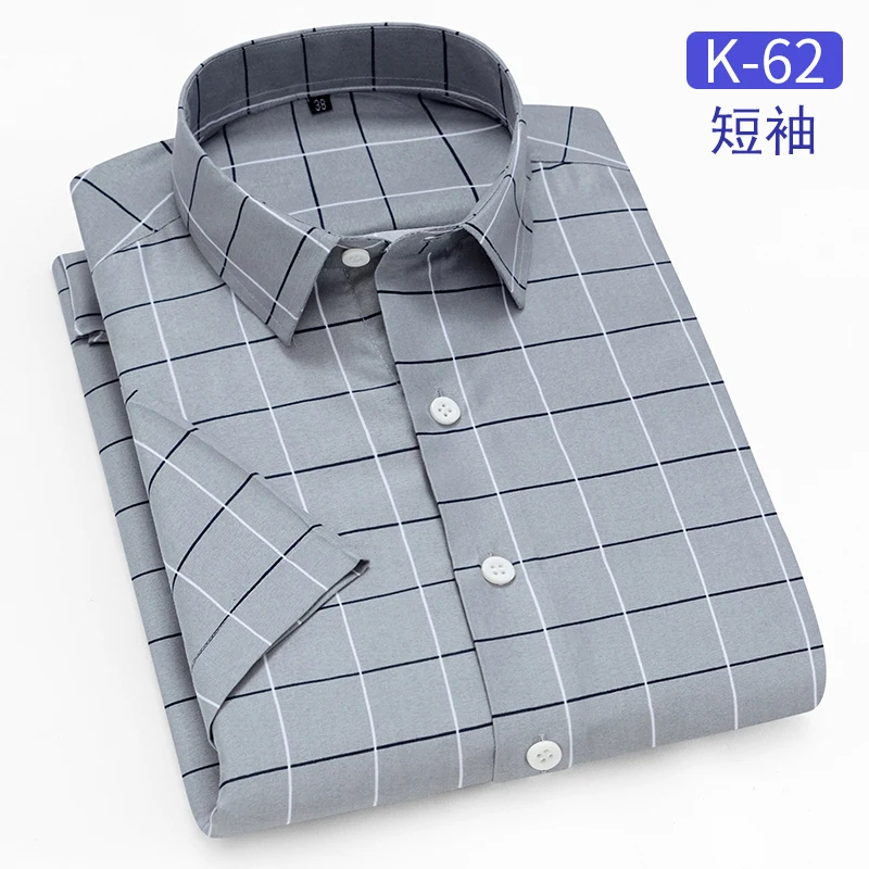 Men Shirts Short Sleeve Smart Casual Shirts Business Men Shirt Plaids Dress Shirt
Men Shirts Short Sleeve Smart Casual Shirts Business Men Shirt Plaids Dress Shirt