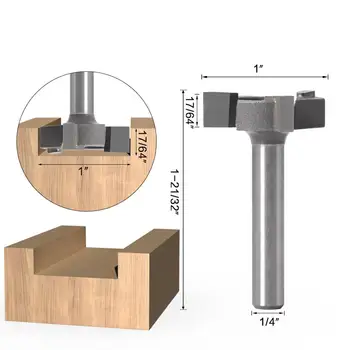 3-Wing Slot Cutter YG6 Alloy 3 Cutting Edges T Slot Router Bit Dike Cutter Necking Tool 1/4" 6.35mm Straight Shank
3-Wing Slot Cutter YG6 Alloy 3 Cutting Edges T Slot Router Bit Dike Cutter Necking Tool 1/4" 6.35mm Straight Shank