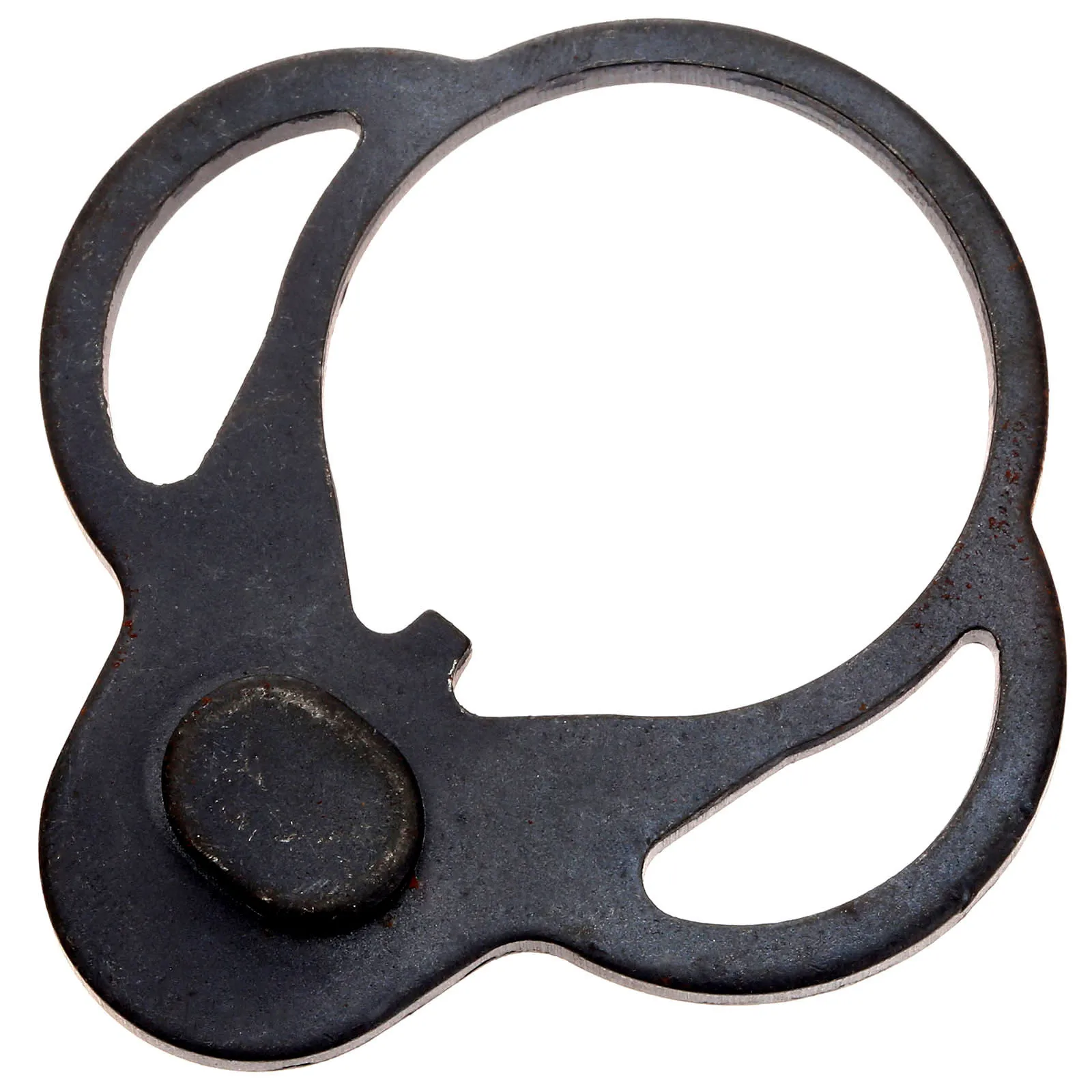 Tactical Rifle Standard Single Point Slings End Plate Oval Dual Loop Sling Adapter Ambidextrous Double Loops Attachment Point
Tactical Rifle Standard Single Point Slings End Plate Oval Dual Loop Sling Adapter Ambidextrous Double Loops Attachment Point