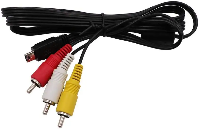 Сменный AVC-DC400ST аудио видео RCA кабель для Canon EOS 1D X 500D 550D 5D Mark III 600D 60D 650D 700D 7D и т. д. |