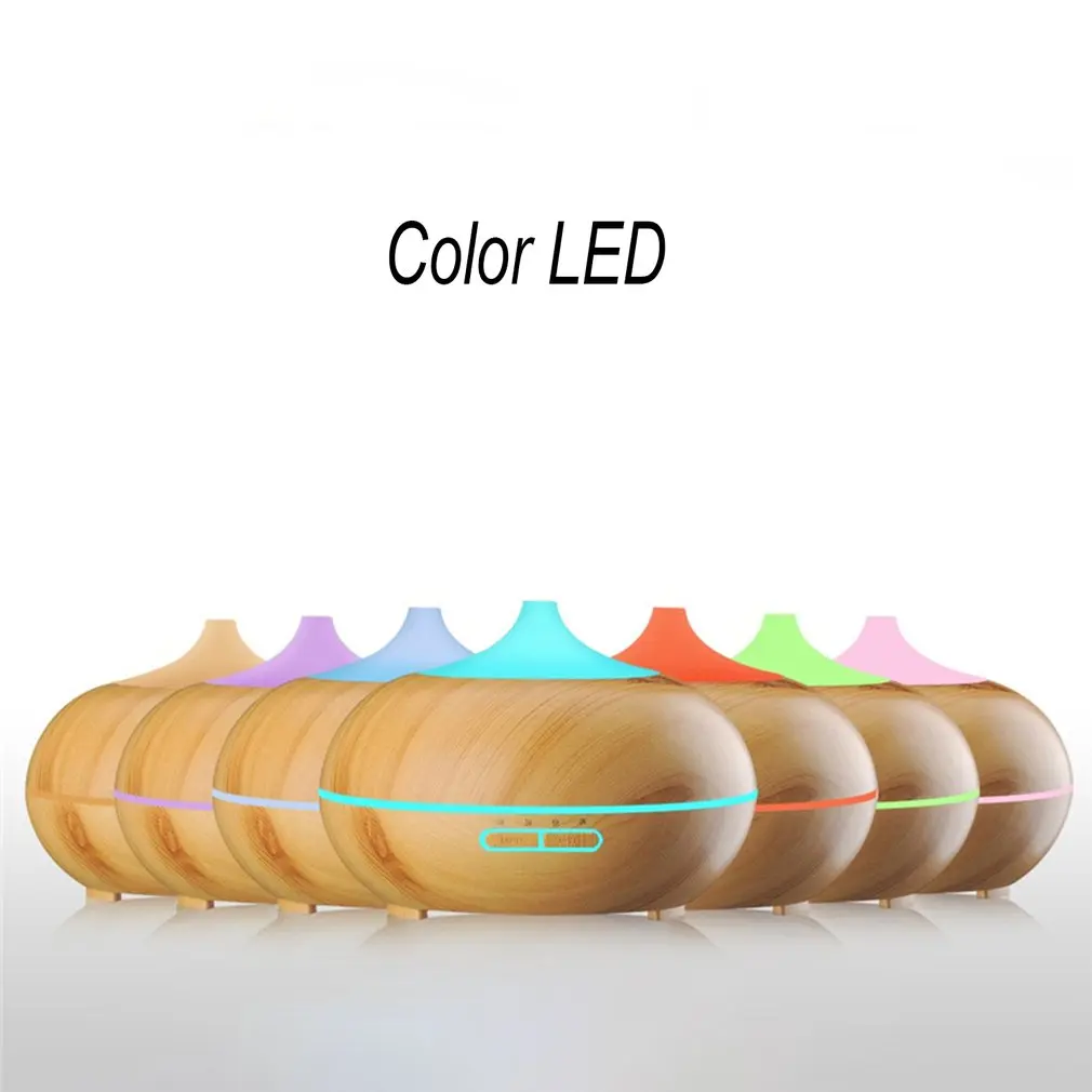 Air Humidifier Ultrasonic Aroma Essential Oil Diffuser 400ML Aromatherapy Machine Half Wood Grain Color Changing
Air Humidifier Ultrasonic Aroma Essential Oil Diffuser 400ML Aromatherapy Machine Half Wood Grain Color Changing