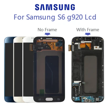 100% Original Tested Burn-in shadow Screen Digitizer Assembly+Front frame for Samsung Galaxy S6 G920F Lcd
100% Original Tested Burn-in shadow Screen Digitizer Assembly+Front frame for Samsung Galaxy S6 G920F Lcd